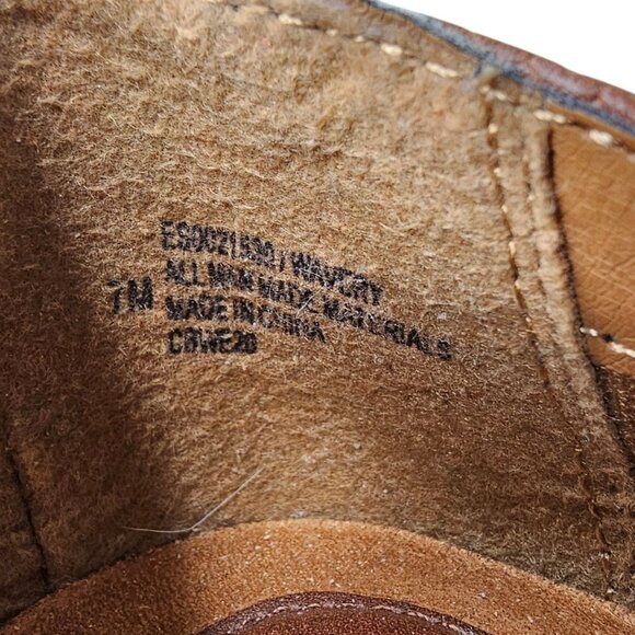 Euro Soft Sofft Wavery Loafer Women Size 7 M Brown Toffee Faux Leather Slip On - Picture 8 of 16